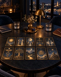 Tarot — Wspólnik i współpraca, 10 kart