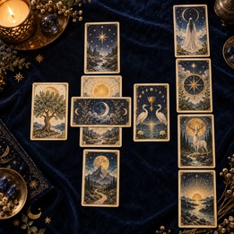 In-depth ten-card Tarot spread