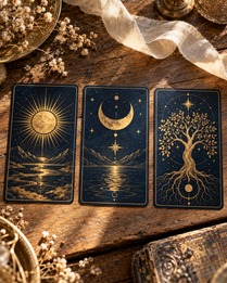 Persönliche Energie – Drei-Karten-Tarotlegung