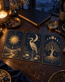 Neues Unternehmen – Drei-Karten-Tarotlegung