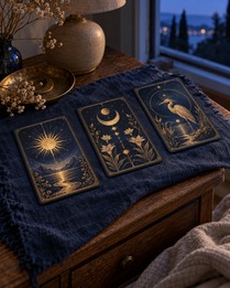 Wiederkehrende Träume – Drei-Karten-Tarotlegung