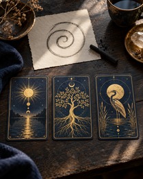 Persönliches Symbol – Drei-Karten-Tarotlegung
