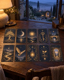 Terugkerende dromen – Tarotlegging met tien kaarten