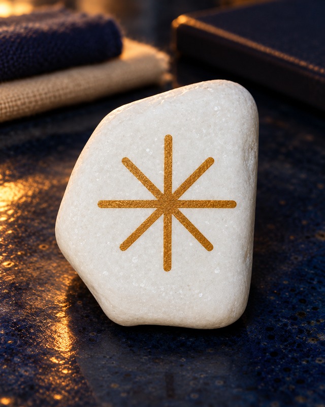 Own Brand Stone – hand-painted Star