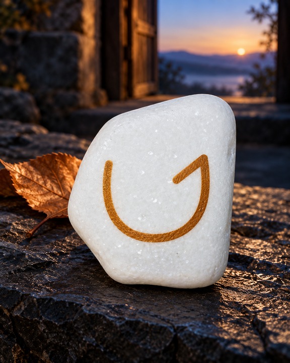 Design visualization of the selected sign: Release After Separation Stone – MYRUNA Return Sign
