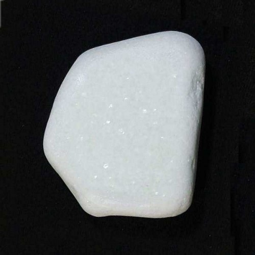 Example of a natural white stone before painting.